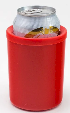 3923 - PORTA LATA COLOR VERMELHO -BONO 