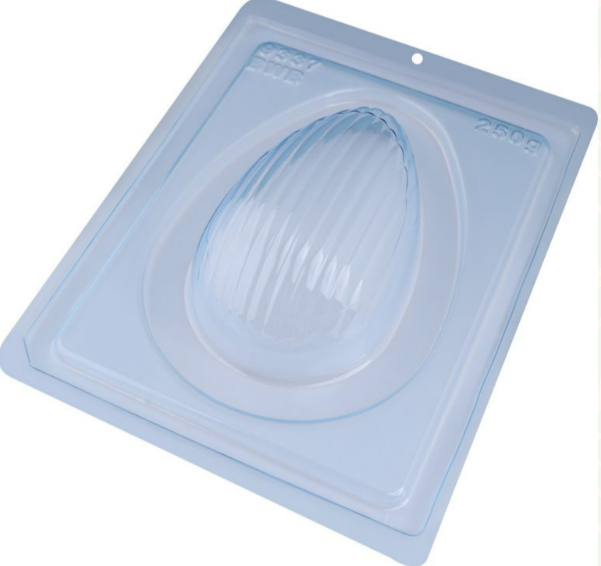 2125 - FORMA ESPECIAL TRAD. OVO TEXTURIZADO ONDAS 250g - BWB