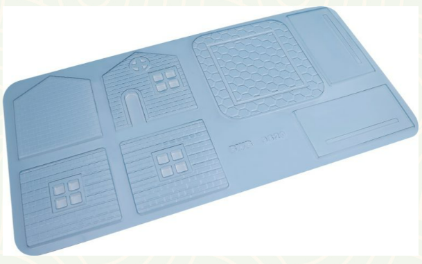 3957 - FORMA SIMPLES GRANDE CASA DE CHOCOLATE - BWB