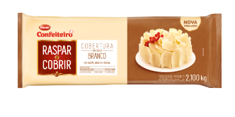 4211 - COBERTURA BARRA BRANCO RASPAR COBRIR 2,1kg - HARALD