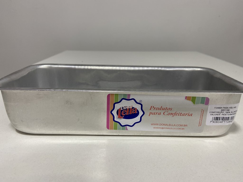 2705 - FORMA PARA PAO N 2 24X11X6 cm - DONA LELLA