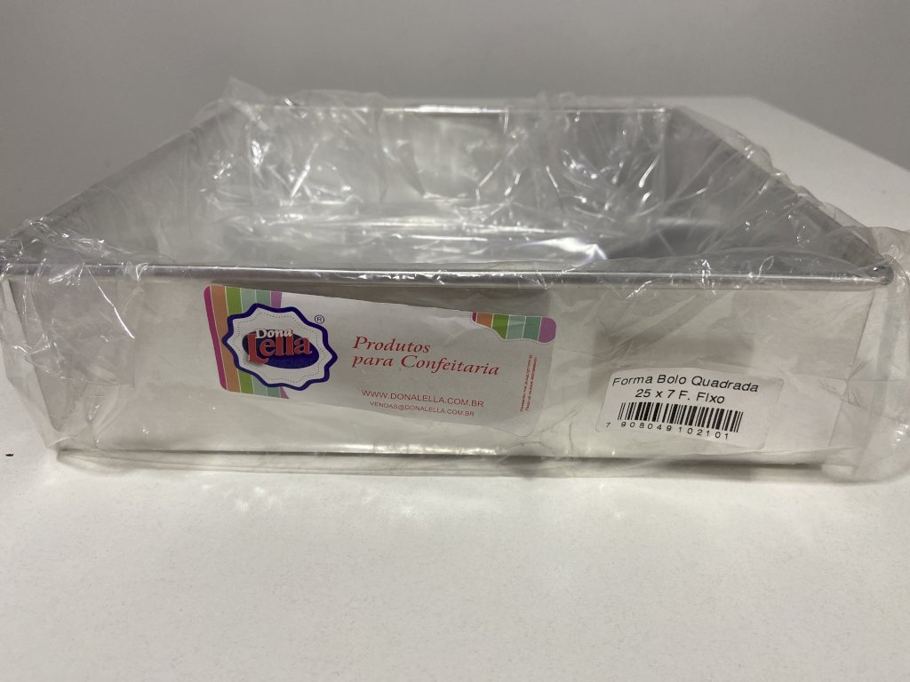 1270 - FORMA QUADRADA F. FIXO 25X7 - DONA LELLA