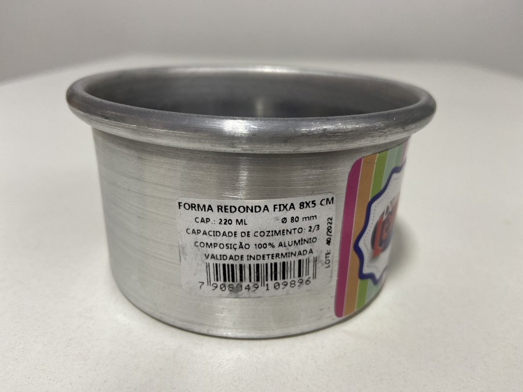 1272 - FORMA REDONDA FIXA 8X5 - DONA LELLA