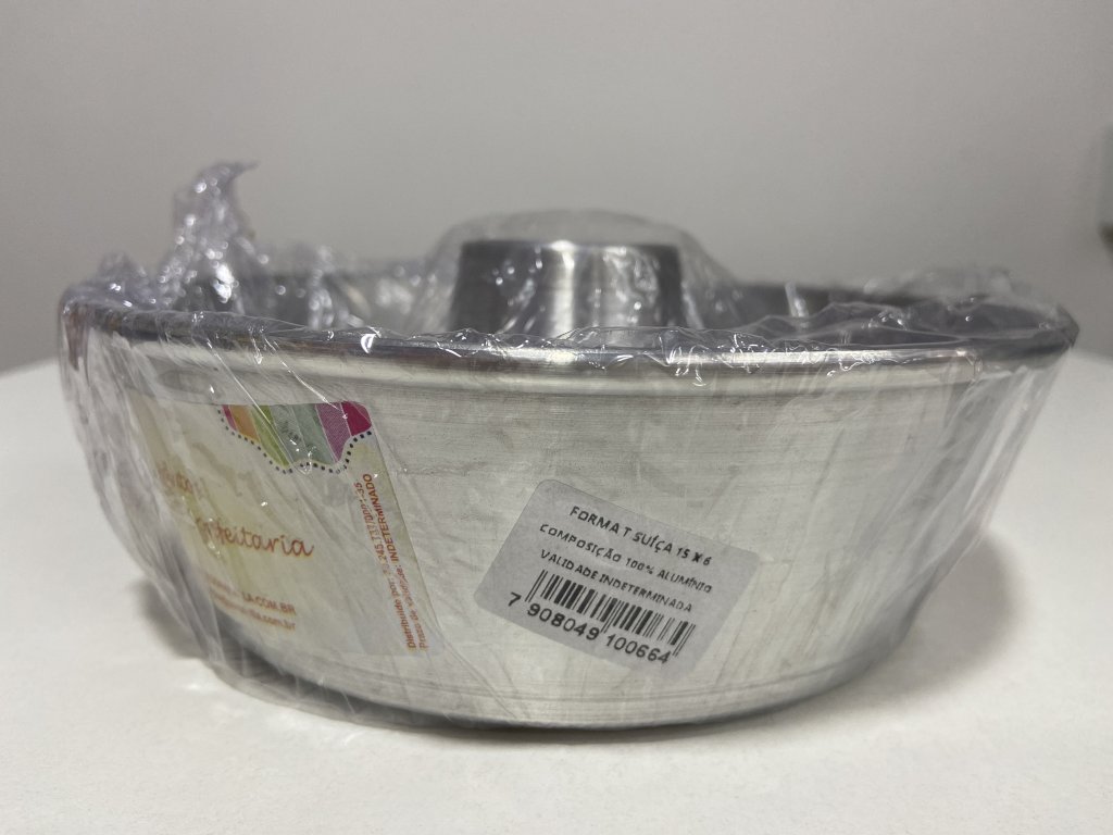 1285 - FORMA TORTA SUICA 13X6 - DONA LELLA