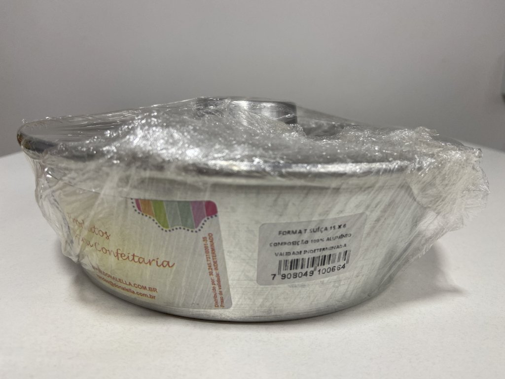 1286 - FORMA TORTA SUICA 15X6 - DONA LELLA