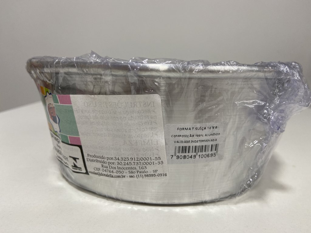 2708 - FORMA TORTA SUICA 16X8 - DONA LELLA