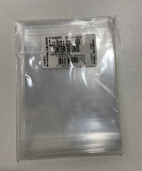 3516 - SACO ADESIVO 8x8+ABA  C/50un - PC/CROMUS