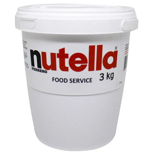 1447 - CREME DE AVELA NUTELLA 3kg - FERRERO