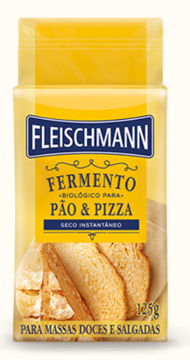 3826 - FERMENTO SECO INSTANTANEO 125g - FLESCHMANN/AB BRASIL