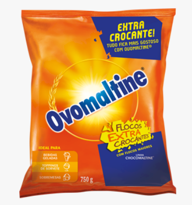 3820 - OVOMALTINE FLOCOS EXTRA CROCANTE 750g - OVOMALTINE/AB BRASIL