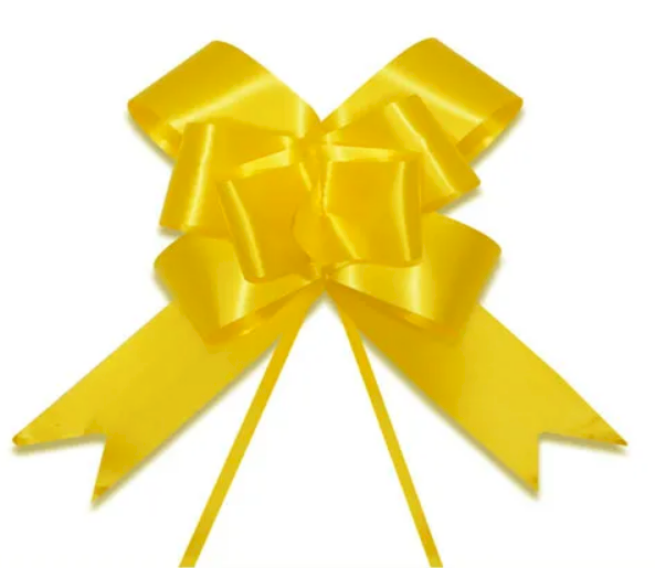 3985 - LACO PRONTO LISO AMARELO 18mm C/10un - CROMUS