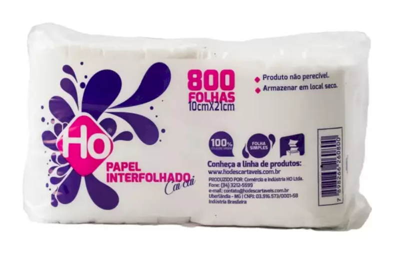3735 - PAPEL CAI-CAI 10x21 cm C/ 800fls - HO/PAPEIS