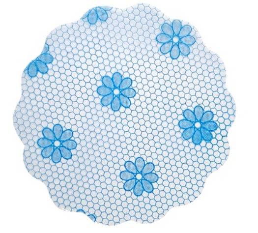 3797 - FUNDO RENDADO AZUL ESCURO N.7 C/ 100un - PLAC