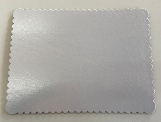 322 - CAKE BOARD RETANGULAR 300X400mm BRANCO - PLAC