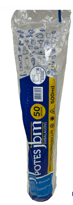 3368 - POTE 500ml C/50un - JBM