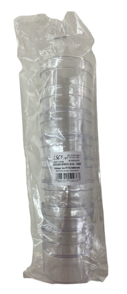 4070 - COPO MINI VERSATILL TRANSPARENTE 55ml C/8un - LSC TOYS