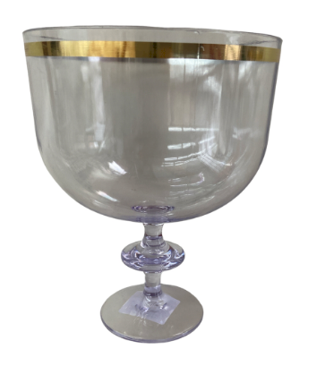 2031 - TACA AMERICANA C/ BORDA DOURADA TRANSP 1.250lts - LSC TOYS