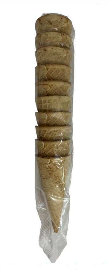 41 - CASQUINHA BISCOITO DOCE BAUNILHA C/ APROX. 10un - MARVI