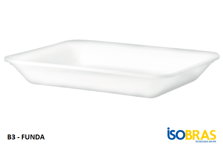 3225 - BANDEJA B3 FUNDA 100un - ISOBRAS