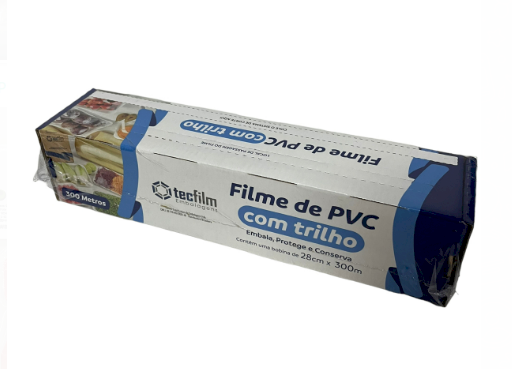 4219 - FILME PVC 280X300m C/ TRILHO - TECFILM