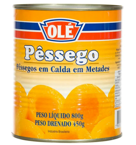 1063 - DOCE DE PESSEGO 450 g - OLÉ