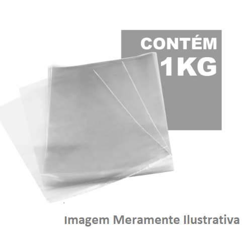 755 - SACO 06X24X0,06 PEBD TRANSPARENTE 1kg - EMPLAVE