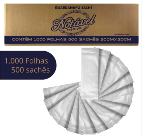 3254 - GUARDANAPO SACHE 500un - NOTAVEL