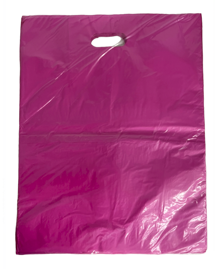 4178 - SACOLA ALCA VAZADA PINK 40X50 C/50un (BOCA DE PALHAÇO) - SEGPLAST