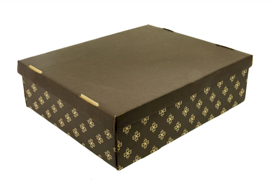 2366 - CAIXA 4 - 42X35X12 MARROM IMPRESSO - SULFORMAS