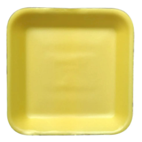 3674 - BANDEJA B1 RASA  A15 AMARELA C/100un - ULTRATHERM