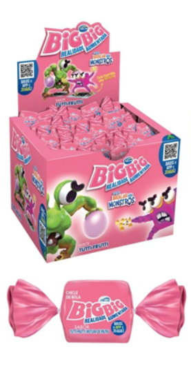3638 - CHICLE BIG BIG TUTTI FRUTTI C/90un  -  ARCOR