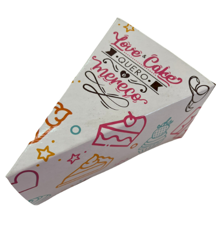 2945 - EMBALAGEM P/ FATIA DE BOLO 16x10x8cm - SULORMAS