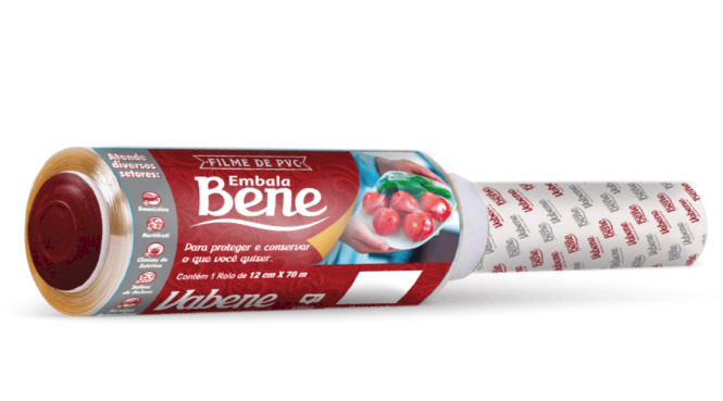 3053 - ROLO FILME PVC 12cmX70m - VABENE