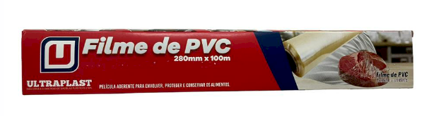 3669 - FILME PVC 28cm x 100mt - ULTRAPLAST 