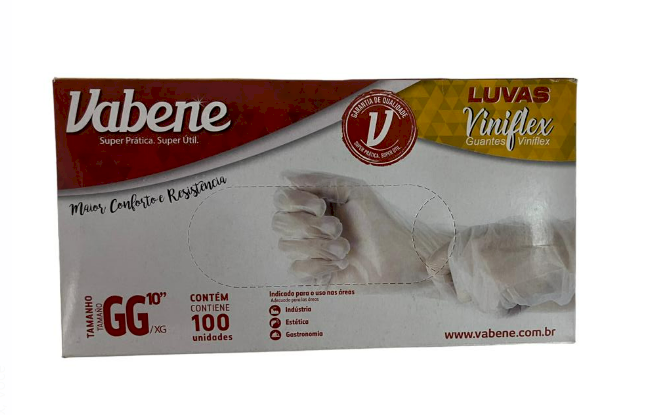 2802 - LUVA VINIFLEX GG C/100un - VABENE