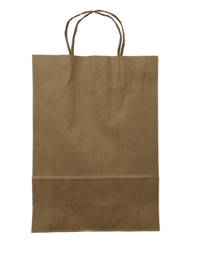 1429 - SACOLA PAPEL KRAFT 24X10X33 - LELU