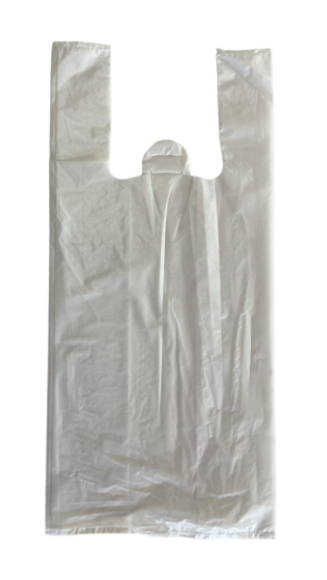 768 - SACOLA RECICLADA BRANCA 40x50 1kg - DAYANAPLAST