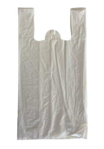 769 - SACOLA RECICLADA BRANCA 50x60 1kg - DAYANAPLAST