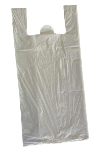 770 - SACOLA RECICLADA BRANCA 60x80 1kg - DAYANAPLAST