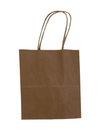 1426 - SACOLA PAPEL KRAFT 14X08X16 - LELU