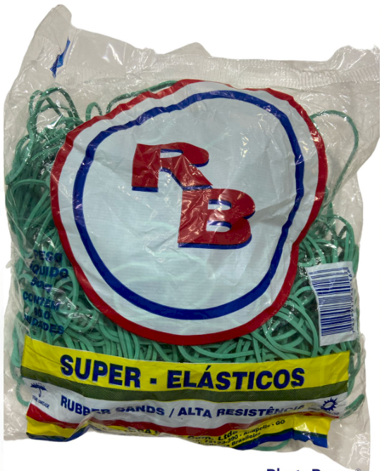 4305 - ELASTICO SUPER VERDE 500g -  REDBOR