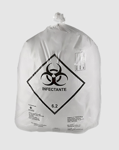 4344 - Saco plástico p/ lixo hosp. 100L 75X105cm c/100un Zibrag - Nobre