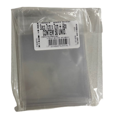 2065 - SACO ADESIVO 7x7+ABA C/50un - CROMUS