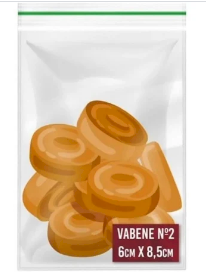 4365 - SACO ZIP N2 6X8,5cm C/ 100un  - VABENE