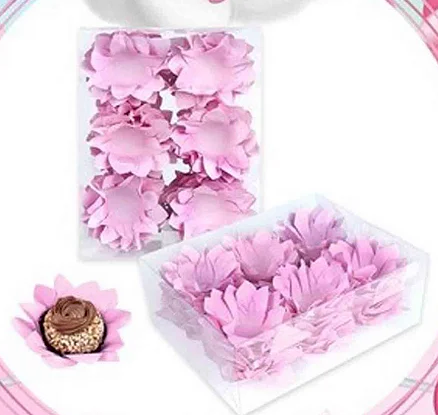 4415 - FORMA P/ DOCES VENEZA CANDY C/40un ROSA - PLAC
