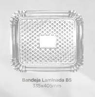 4426 - BANDEJA LAMINADA B5 335x405mm - PLAC