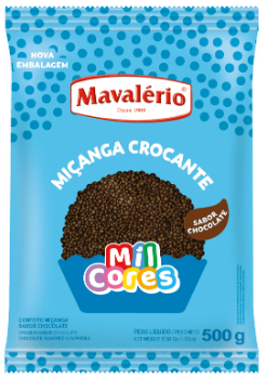 779 - CONFEITO MICANGA CHOCOLATE MIL CORES 500g - MAVALERIO