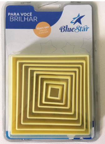 1851 - CORTADOR QUADRADO  - BLUESTAR