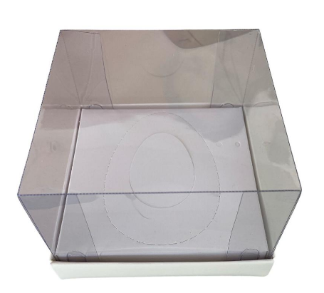 4459 - CAIXA MEIO OVO PREMIUM BRANCO 50g/100g - PAPIERI