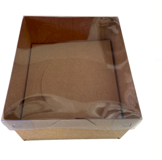 2152 - CAIXA MEIO OVO BASIC KRAFT 150g/250g - PAPIERI